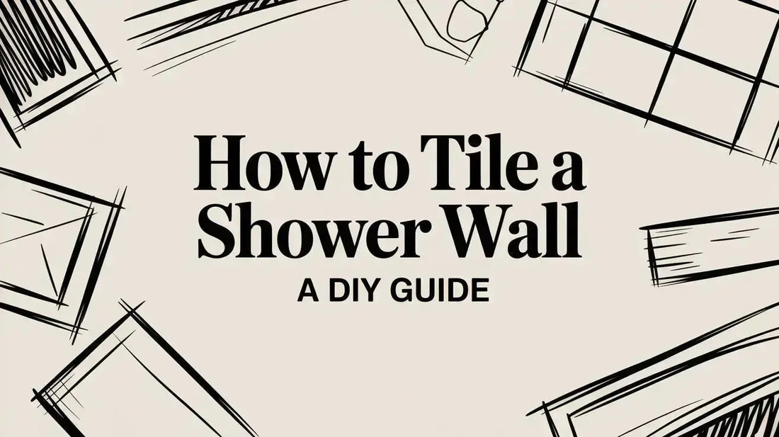 How to Tile a Shower Wall a DIY Guide - Vivido Tiles