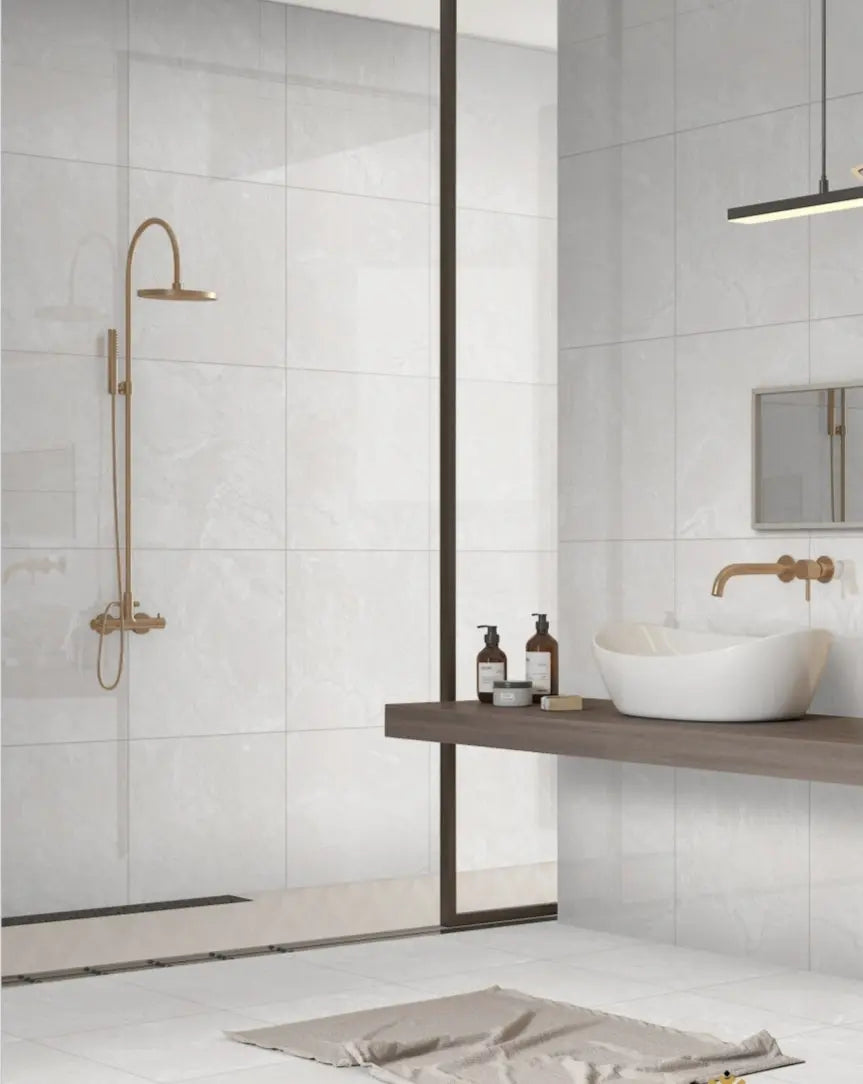 ALU GREY Polished 60x60 cm Matt Porcelain Tiles from £19.99 sq.m DS