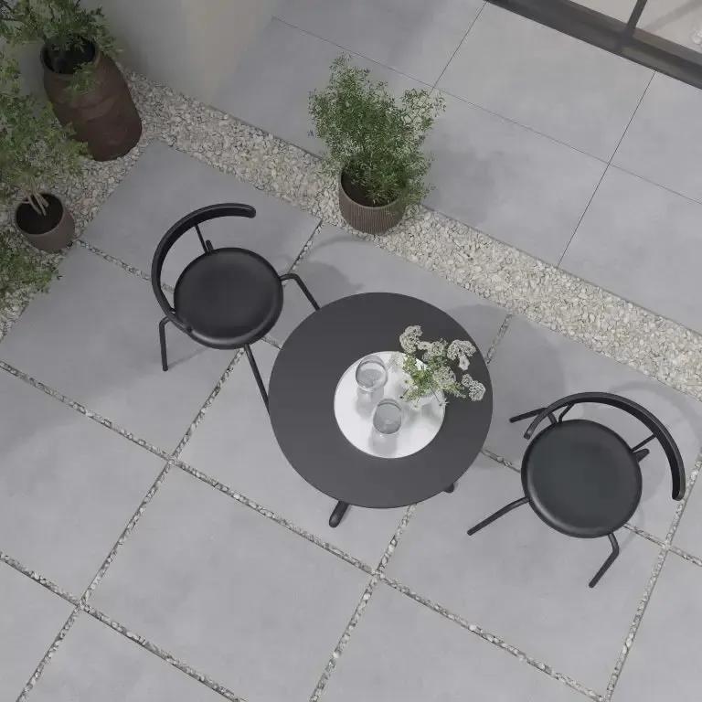 Siman Silver 600x900x20 mm Outdoor Porcelain Tiles Paving £34.99 sq.m -Vivido-tiles-uk