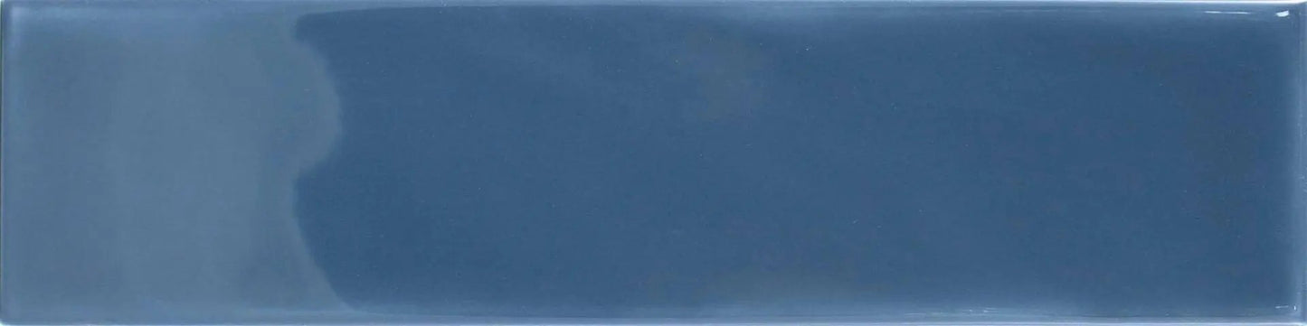 Crafted Gradient Plain Denim ceramic Wall Tile 75x300mm £64 sq.m Vero