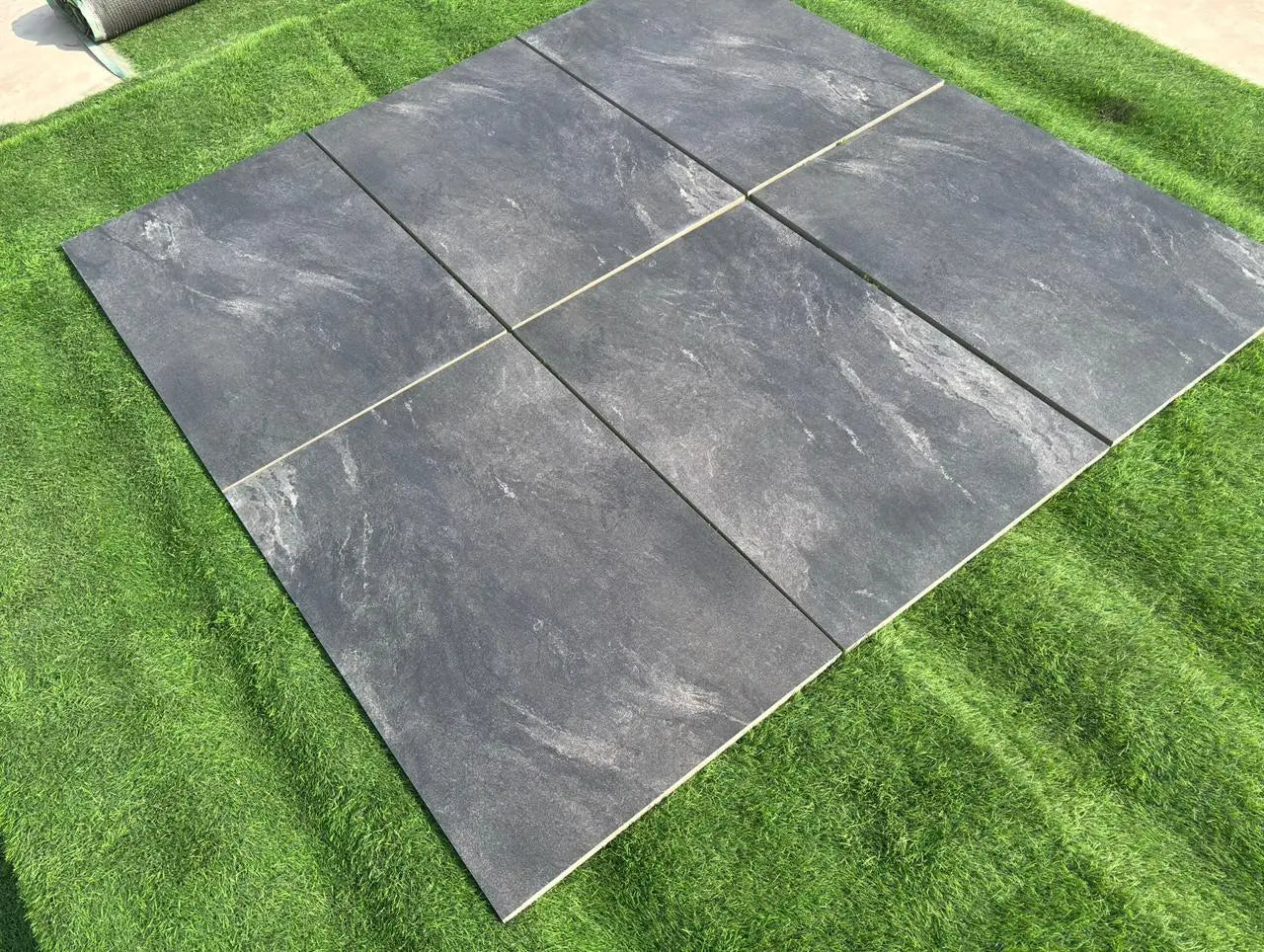 Earth Black 600x900x20 mm Outdoor Porcelain Tiles Paving slabs ONLY £24.99 sq.m PAV