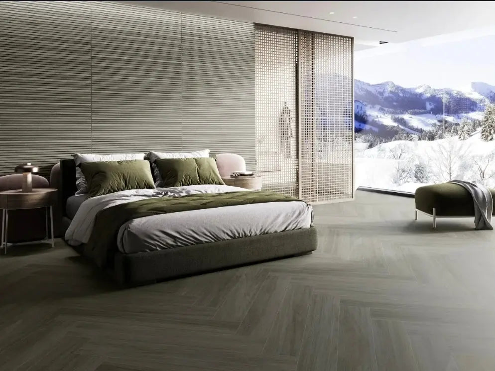 Finlandia Acacia Wood Effect Tiles 60x120cm - 9mm Matt Indoor Floor & Wall Tiles From £39.99/m² IMP