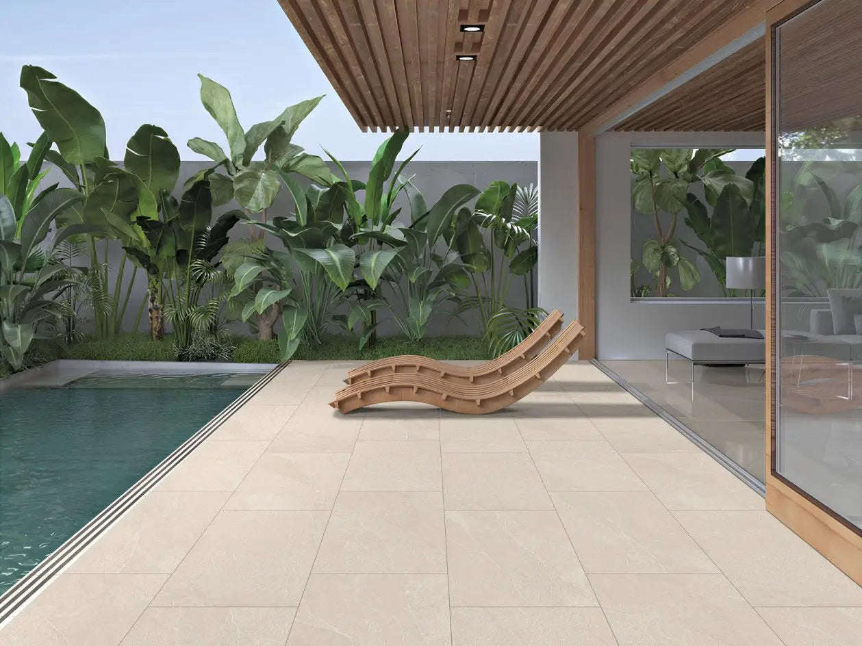 Getafe Beige 600x900x20 mm Outdoor Porcelain Tiles Paving slabs ONLY £27.99 sq.m PAV