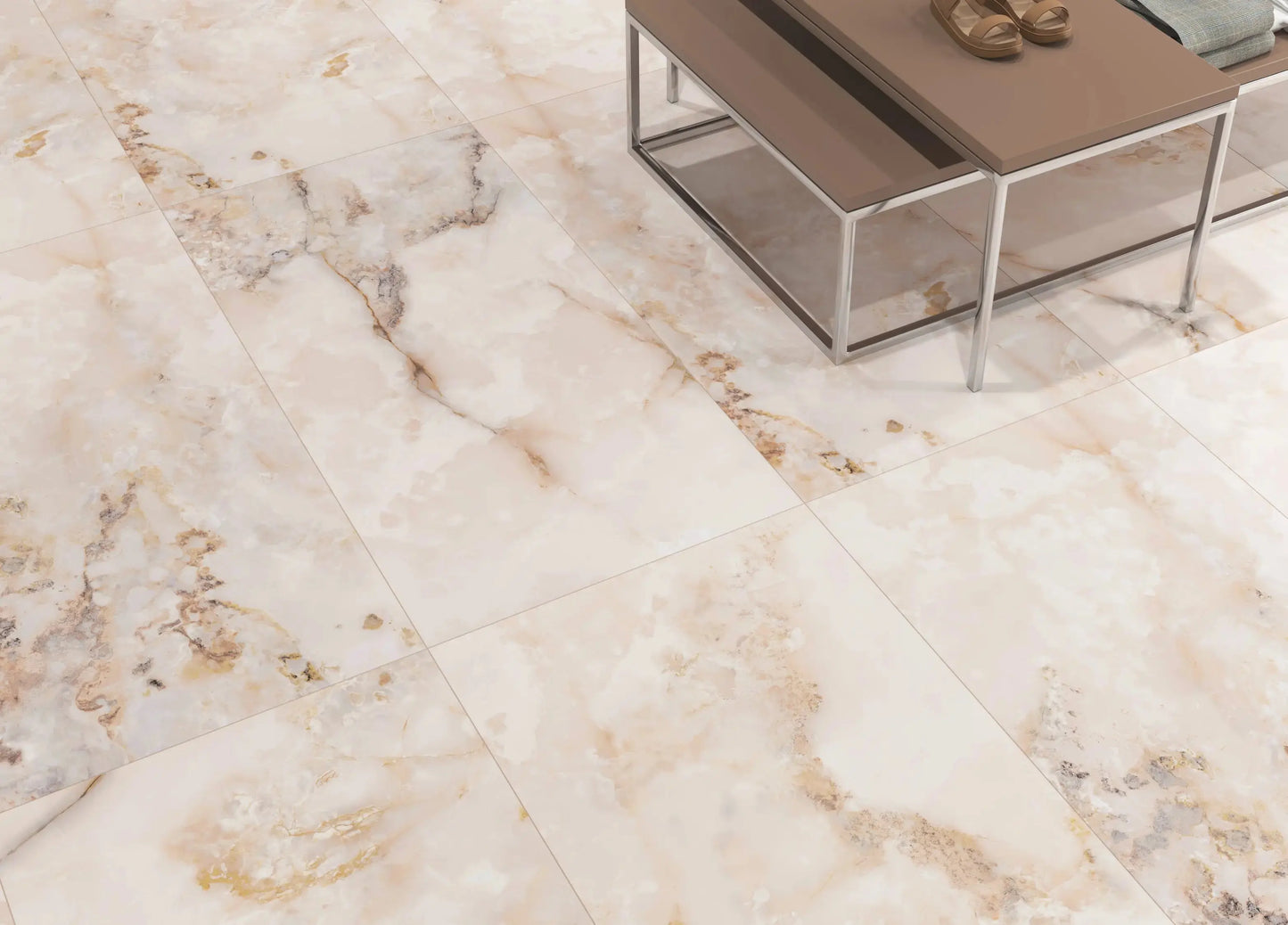 Granelle Pink polished 60x120 cm marble effect Porcelain Tiles from £25.99 sq.m -Vivido-tiles-uk