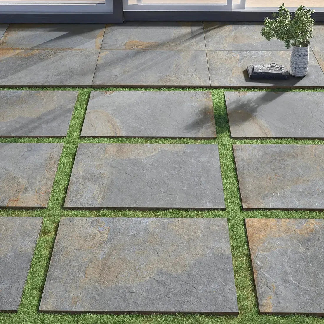 Hong Kong Azul 600x900x20mm Outdoor Porcelain Paving £34.00 sq.m Vivido tiles Harrogate