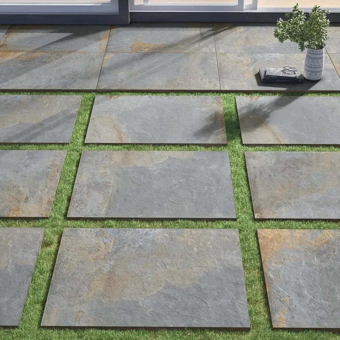 Hong Kong Azul 600x900x20mm Outdoor Porcelain Paving £34.00 sq.m Vivido tiles Harrogate