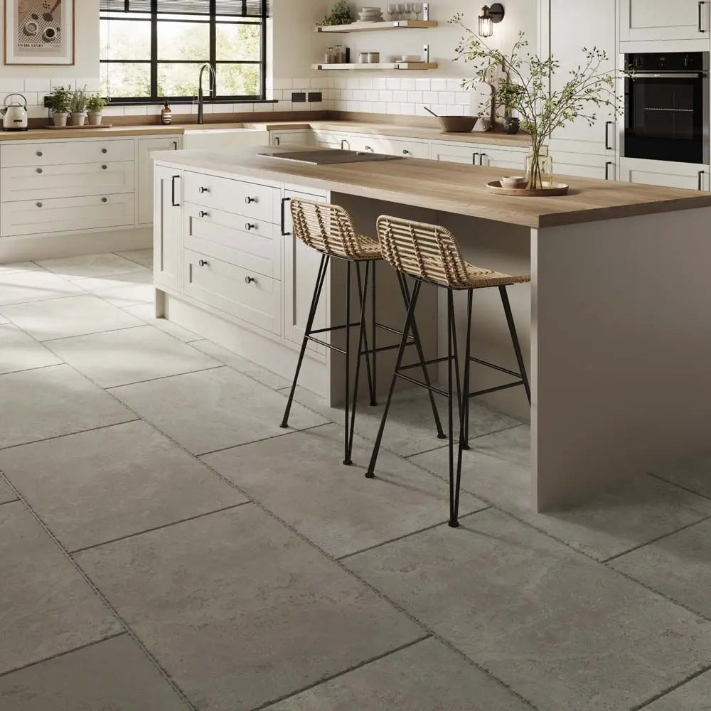ITALIAN Gatto Grey Matt 60x90 cm Wall&Floor Porcelain Tiles £52.99 sq.m Vero