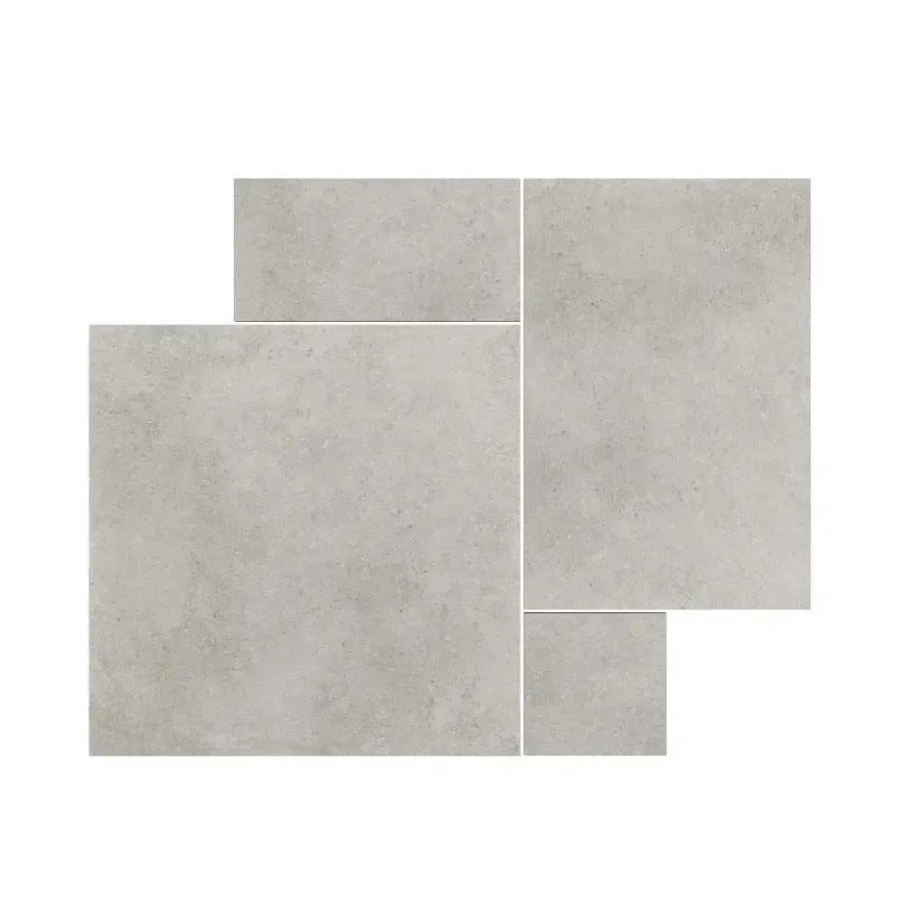 ITALIAN Luciana Stone Matt Glazed Porcelain Modular Opus Pack 1.42m2 £55.85 sq.m vivido-tiles-uk