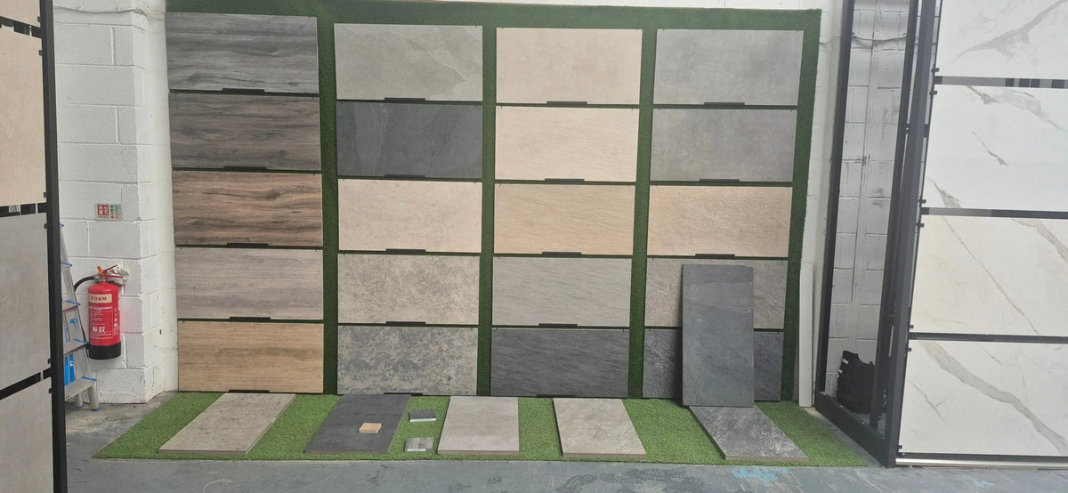 LAGUNA GRAPHITE 60x120 cm Matt Porcelain Tiles from £27.99 sq.m Bien