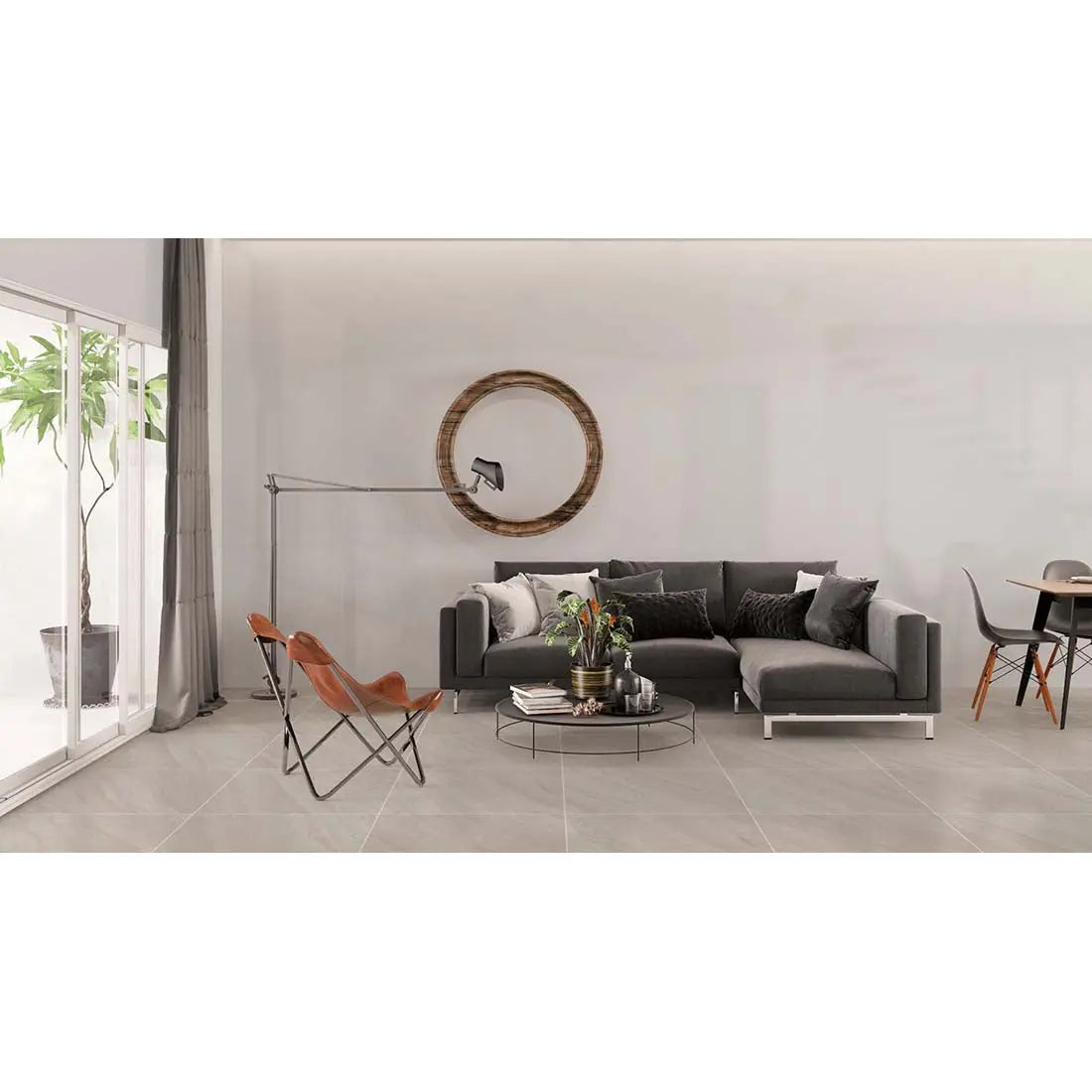 Lagu Ice Matt 600x600x20mm Outdoor Porcelain Tiles Paving from £29.99 per sq.m Ds
