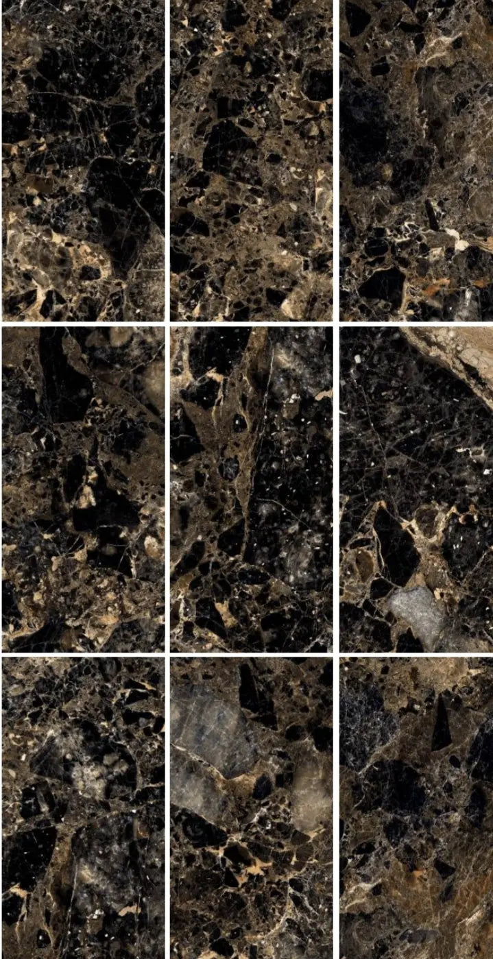 MAGIC MARBLE 60 x 120 cm 9 mm High Gloss Porcelain Tiles £25.99 CANO