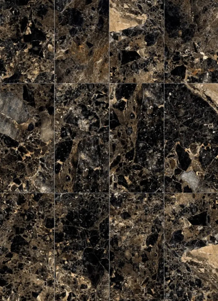 MAGIC MARBLE 60 x 120 cm 9 mm High Gloss Porcelain Tiles £25.99 CANO