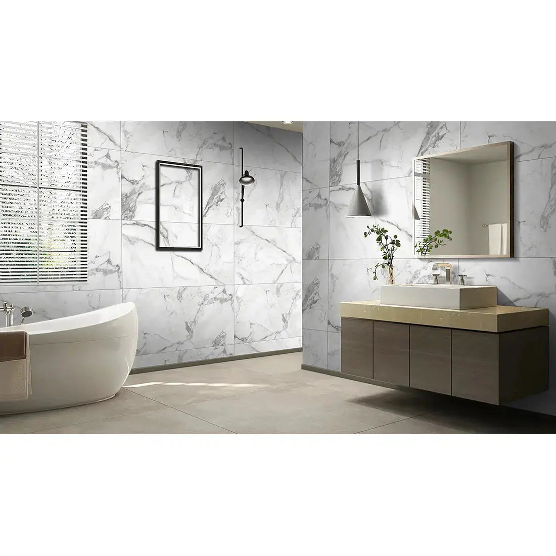 Novada Grey Matt 60x60 cm Porcelain Tiles from £19.99 sq.m