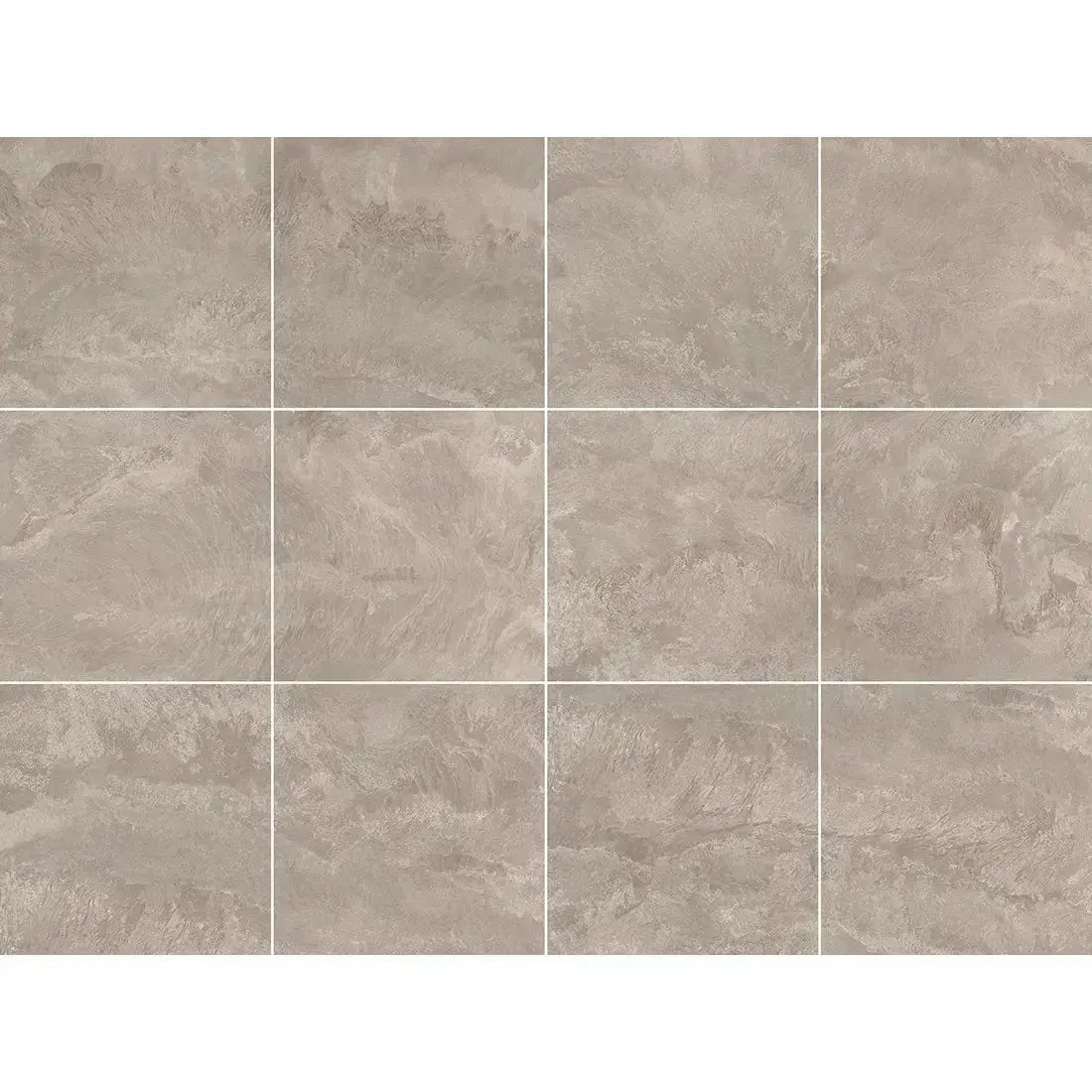 Ocean Gris Concrete effect Matt 60x60 cm Porcelain Tiles from £26.99 sq.m DS