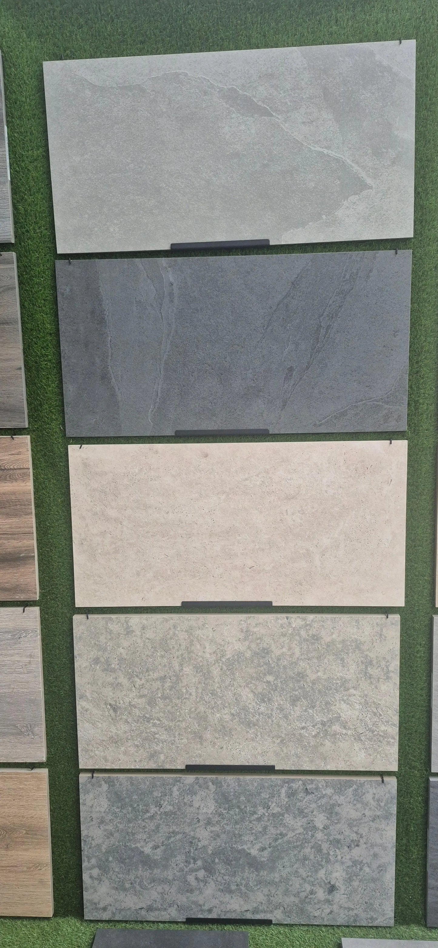 PALLET of 450x900x20mm Grey Wood Effect Outdoor Porcelain Tiles Paving £34.00 sq.m Qua