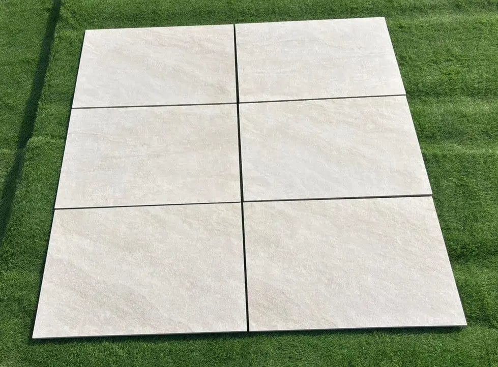 Rasa White 600x900x20 mm Outdoor Porcelain Tiles Paving slabs ONLY £27.99 sq.m PAV
