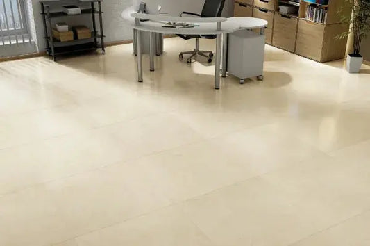 Royal Bone polished 80x80 cm porcelain tiles