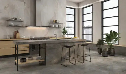 Royal Grey polished 80x80 cm porcelain tiles from £19.99 sq.m