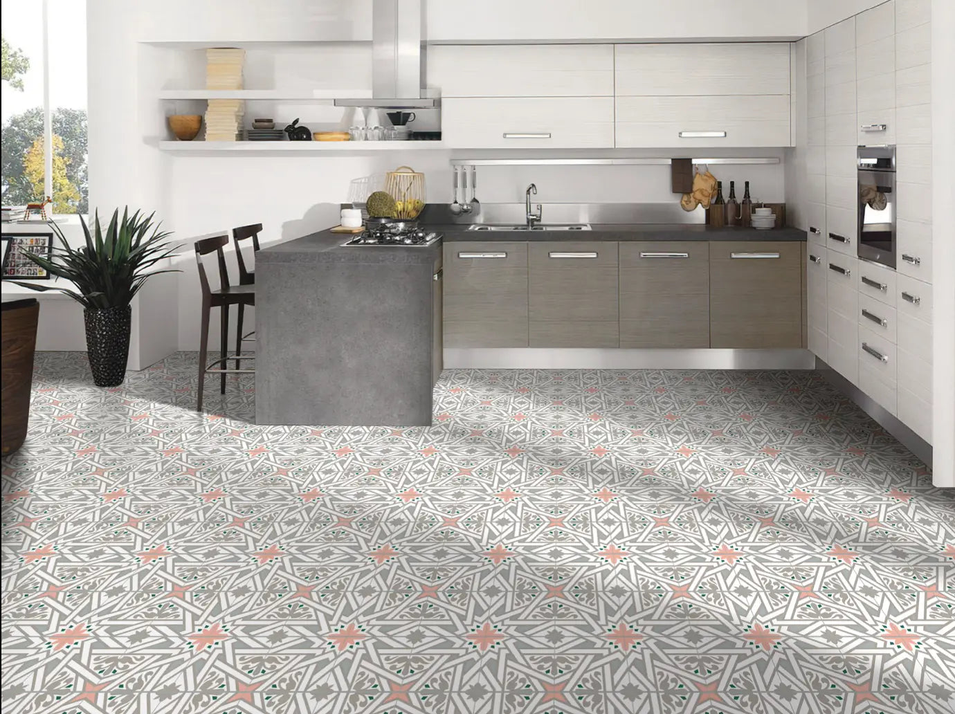 SPENLOW Patterned Tiles 20x20 Matt Ceramic wall and floor from ONLY £27.99 sq.m Arts