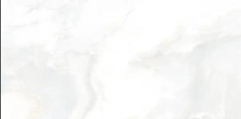 ONIX WHITE 60 x 120 cm 10 mm Full Polished Porcelain Tile from £36.99 sq.m IMP