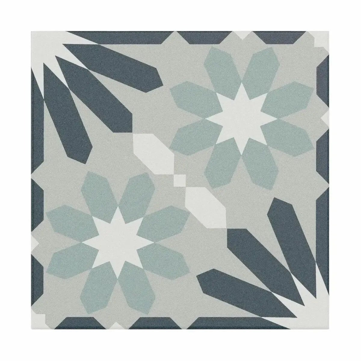 Spanish Gaudi Patterned Tiles Glazed Ceramic Wall & Floor 250x250mm £54.99 sq.m vivido-tiles-harrogate