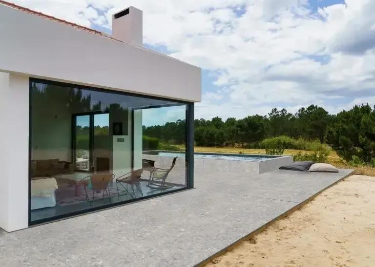 Terrazzo Grigio Matt 600x600x20mm Outdoor Porcelain Tiles Paving £29.99 per sq.m vivido-tiles-harrogate