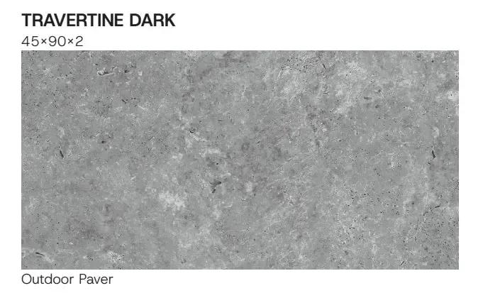 Travertine Dark 450x900x20mm Outdoor Porcelain Tiles Paving from £32.99 per sq.m Bien