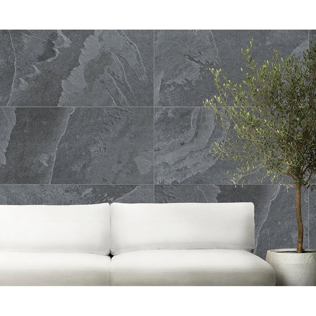 Vemp Grey Matt 60x120 cm Porcelain Tiles from £25.99 sq.m DS