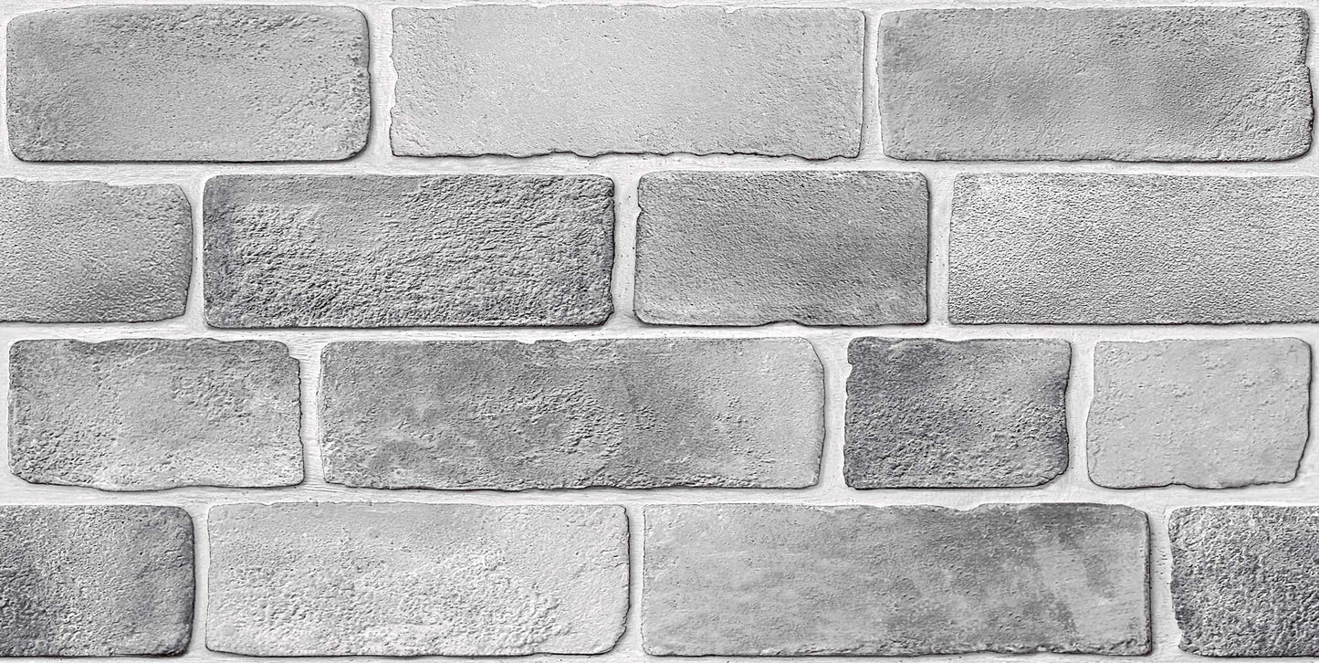BRICK STONE GREY 30x60 cm Ceramic Wall Tile from £15.99 sq.m CANO