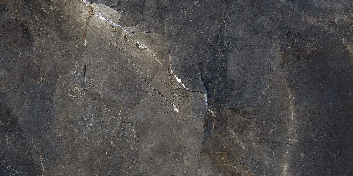Marble Thunder 60x120 cm High Gloss Porcelain Tile from £26.50 sq.m CANO