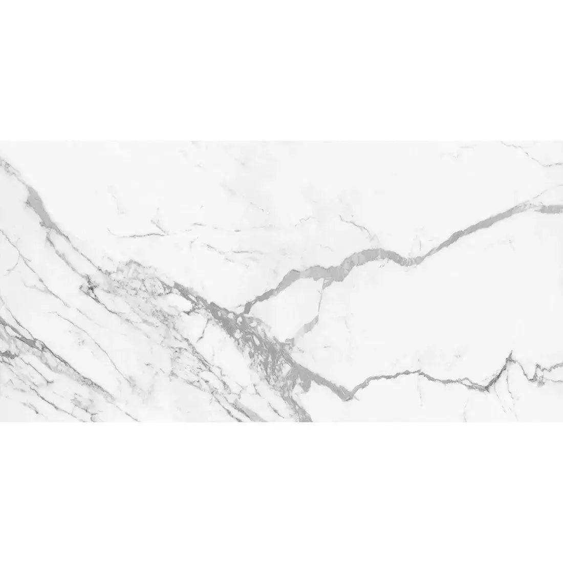 Artico  White Semi Polished Porcelain Tile available in 3 sizes Vivido