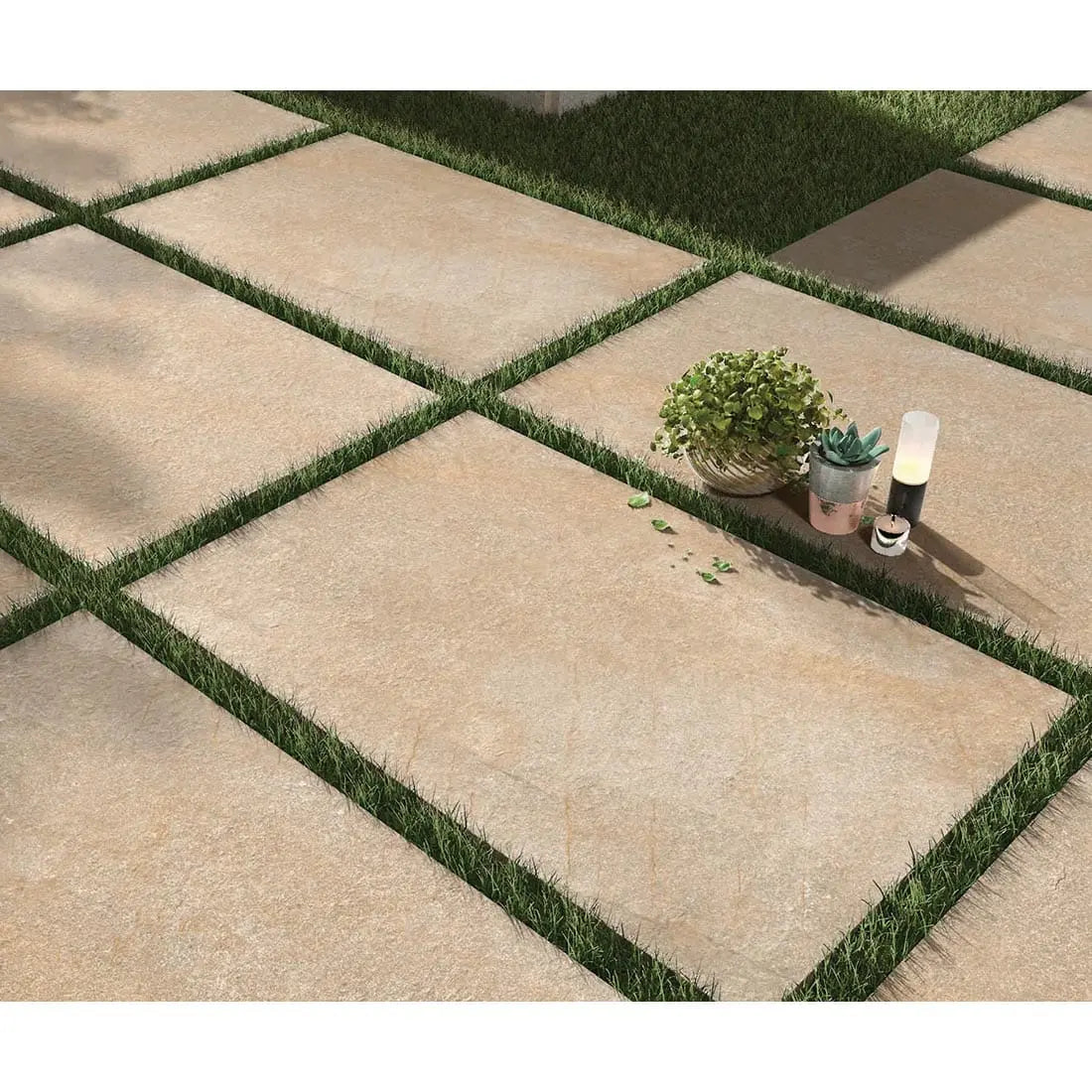 Sandstone Beige 600x900x20mm Outdoor Porcelain Paving £34.00 sq.m Ds