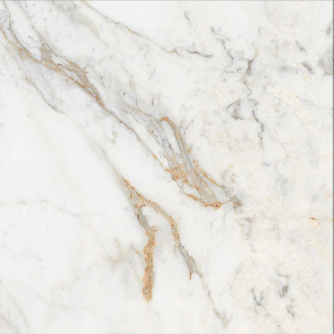 Carrara Gold 60x60 cm White Polished Porcelain Tile from £18.99 sq.m DS