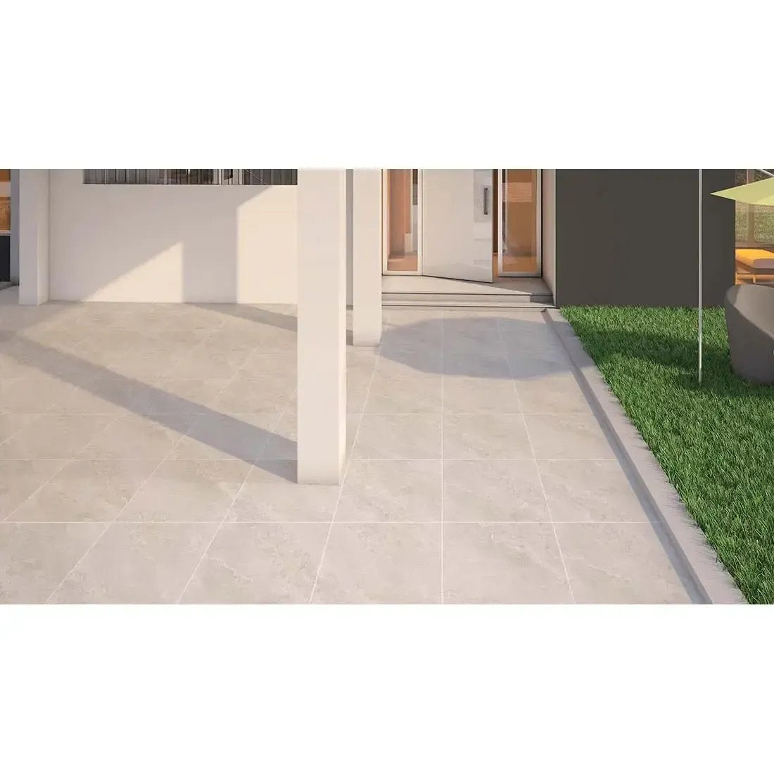 Outdoor Anti Slip R11 J Rock Slate effect Porcelain 60 x 60 x 2cm Vivido Tiles