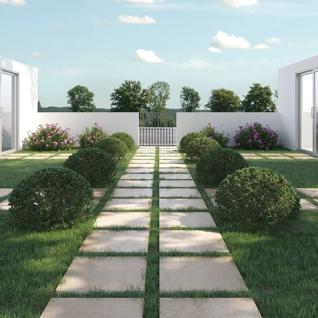 Rock Stone Beige 60x90x2 cm Outdoor Porcelain Paving £29.99 sq.m Ds