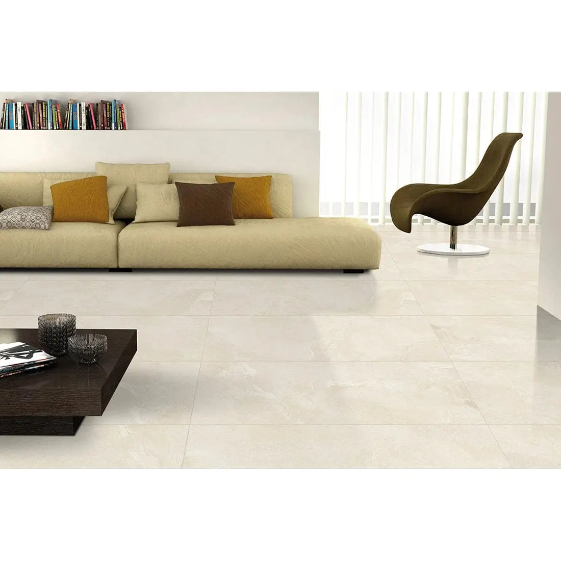 Ross Beige 60x120 cm Matt Porcelain from £25.00 sq.m ds