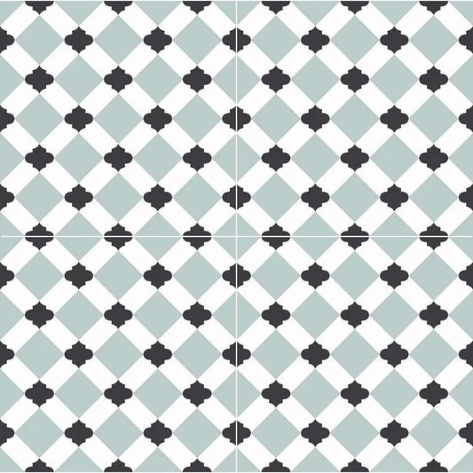 Victorian Eagle Matt 45 x 45 cm Retro Style porcelain Tile