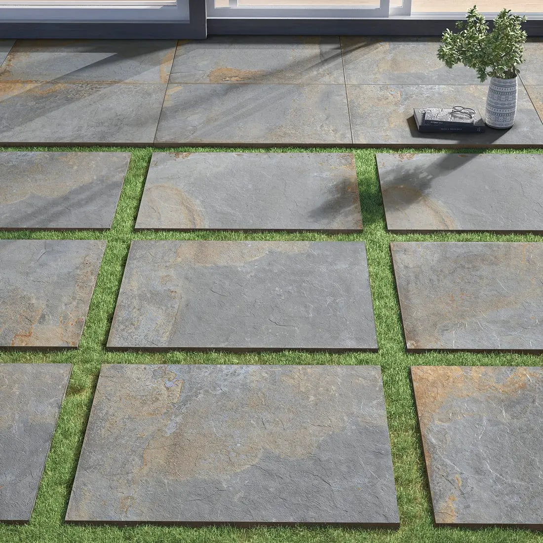 Hong Kong Azul 600x900x20mm Outdoor Porcelain Paving £34.00 sq.m Ds