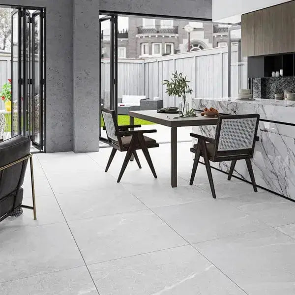 Anti Slip ( Slip stop) Padova Grey Matt 60x120 cm Porcelain Tile from £24.99 sq.m Fur