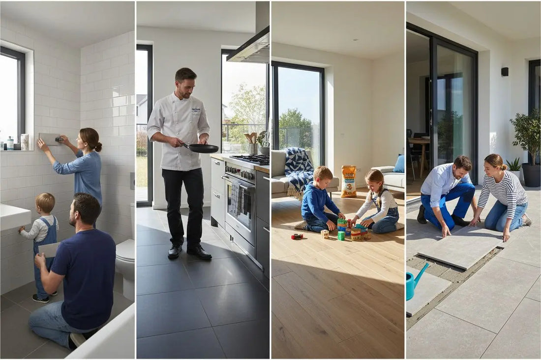 ceramic tile examples, home interior tiles