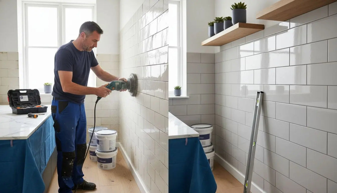 tile over tile