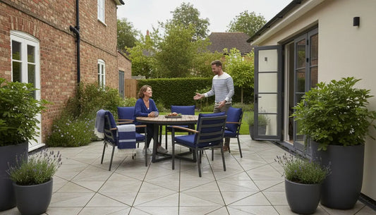 modern UK patio tiles