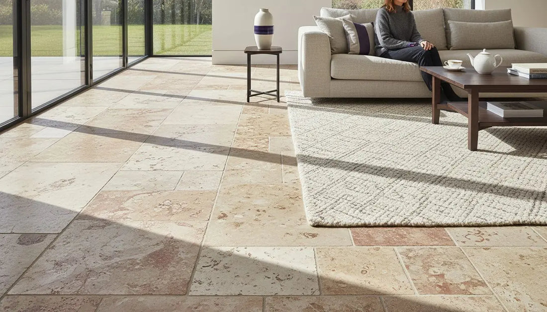 natural stone tile interiors