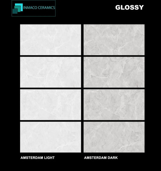Pallet of Amsterdam Light Ceramic wall tile 30x60 cm ONLY £13.99 PER SQ.M Vivido Tiles uk
