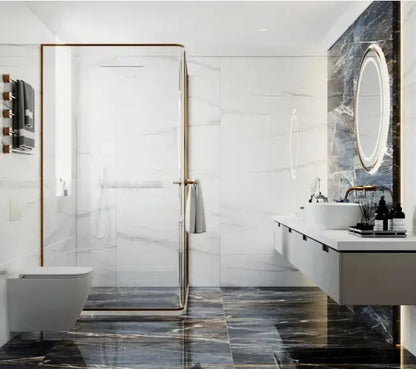 Andromeda polished 60x120 cm marble effect Porcelain Tiles from £24.99 sq.m -Vivido-tiles-uk