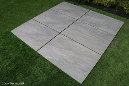 Anthracite Lite 600x900x20 mm Outdoor Porcelain Tiles Paving slabs ONLY £24.99 sq.m vivido-tiles-yorkshire-marshall