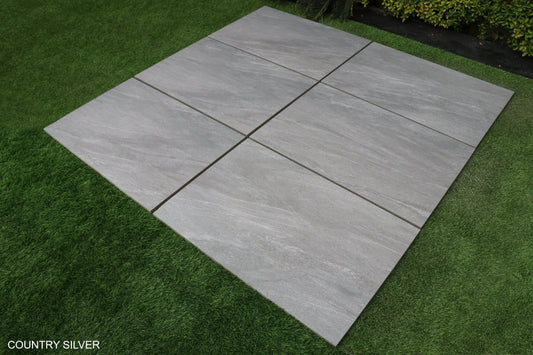 Anthracite Lite 600x900x20 mm Outdoor Porcelain Tiles Paving slabs ONLY £24.99 sq.m vivido-tiles-yorkshire-marshall