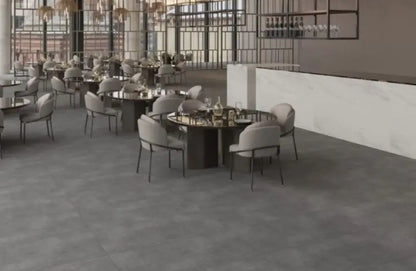 Ark ANTHRACITE 60x120X0.7 cm Matt Porcelain Tiles from £27.99 sq.m TS