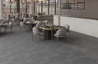 Ark ANTHRACITE 60x120X0.7 cm Matt Porcelain Tiles from £27.99 sq.m TS
