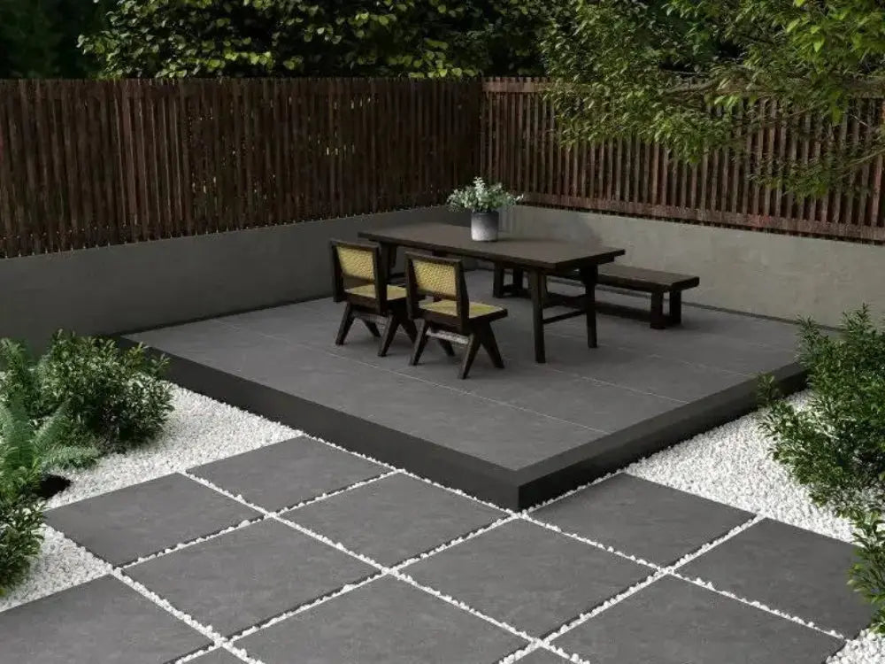 Ark Anthracite 600x600x0 mm Outdoor porcelain tile. vivido tilers uk